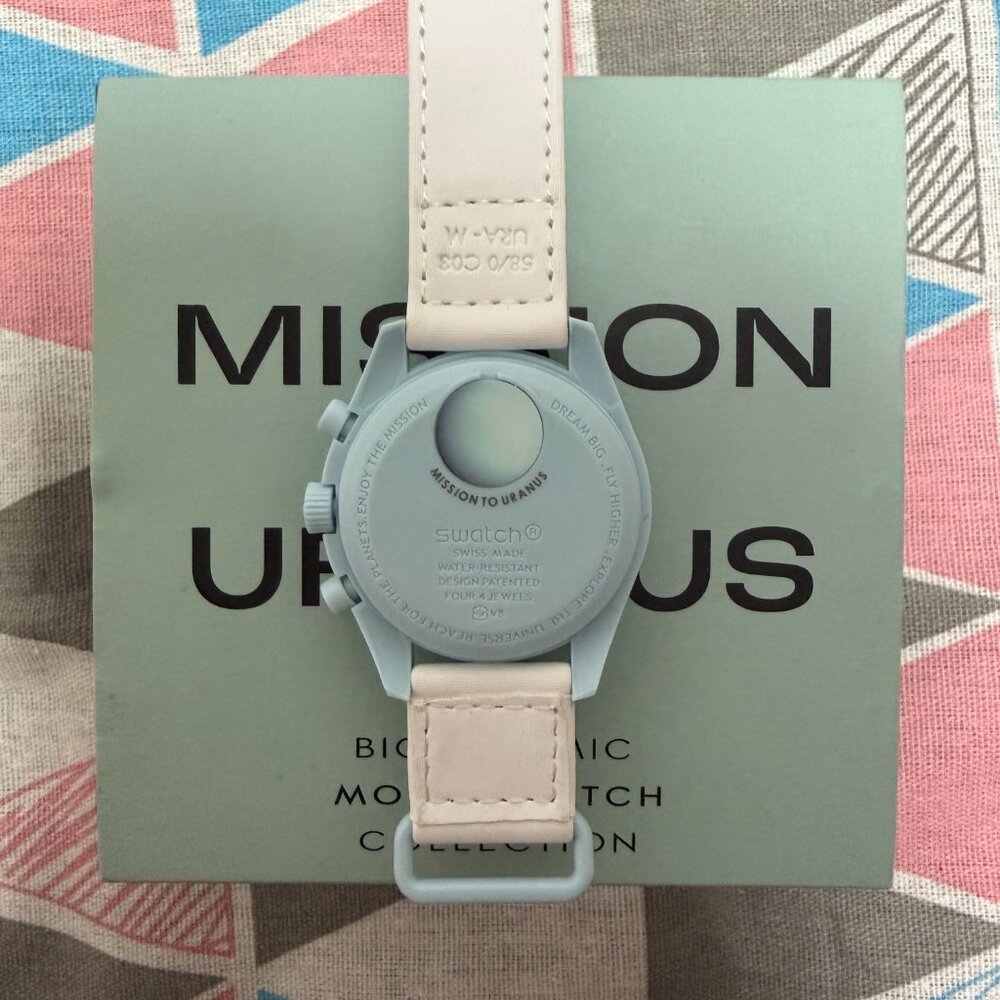 Omega X Swatch MoonSwatch Mission to Uranus Watch - Picture 2 of 5